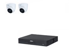 Dahua NVR met 2 x 2MP 30M IR camera 