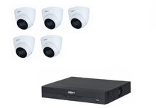 Dahua NVR met 5 x 2MP 30M IR camera 