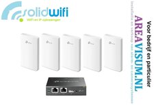 Omada EAP235-Wall 5-pack + OC200 Cloud controller