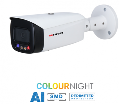 SPRO camera 5MP x 4 - kit met kleur-nachtzicht en audio