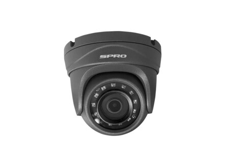 SPRO Basic systeem met 5 X 4MP camera antraciet