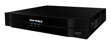 SPRO Basic systeem met 5 X 4MP camera antraciet