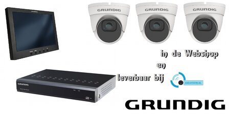 Grundig bewakingscamera en beveiligingscamera systemen cctv areavisum.nl