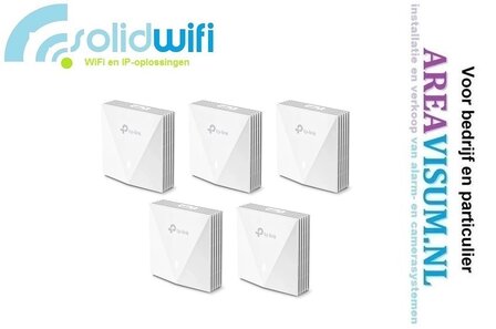 Omada EAP650-Wall 11ax (Wi-Fi 6) Indoor Access Point 5-pack