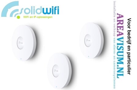 Omada EAP653 Slim 11ax (Wi-Fi 6) indoor access point 3pack