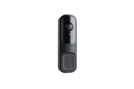 AJAX DoorBell  Slimme Videodeurbel met Geavanceerde Beveiliging zwart