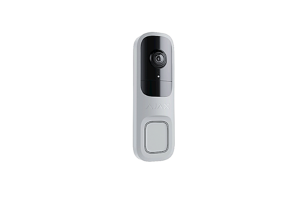 AJAX DoorBell  Slimme Videodeurbel met Geavanceerde Beveiliging grijs