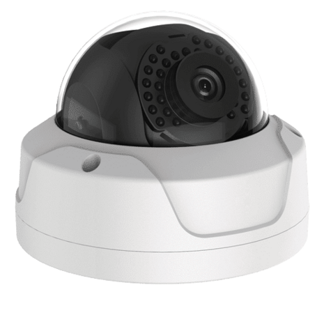 Basic series Camerabewaking set met 6 x 4MP HD Dome camera – bekabeld 
