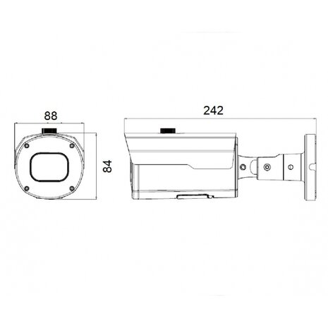 afmetingen bullet camera areavisum.nl